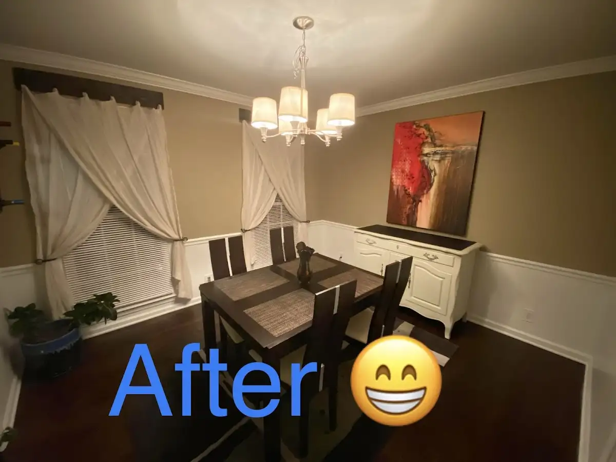 Professional dining room restoration after water damage in Oklahoma City